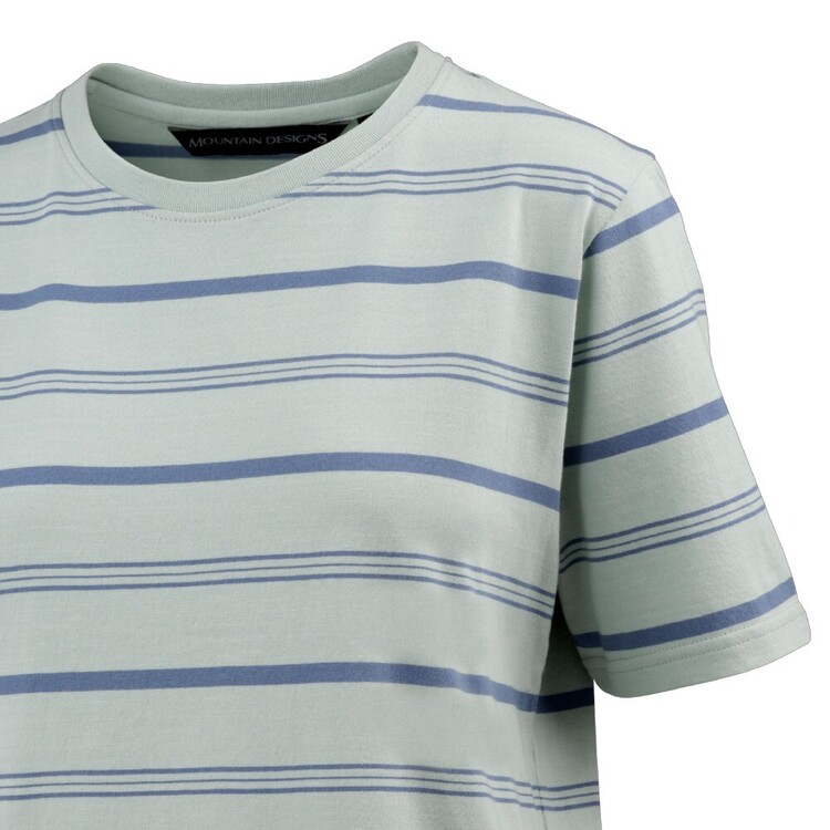 Mountain Designs Women's Latitude Tee Blue & Navy