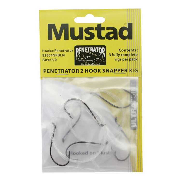 Mustad Penetrator Snapper Rigs Pack