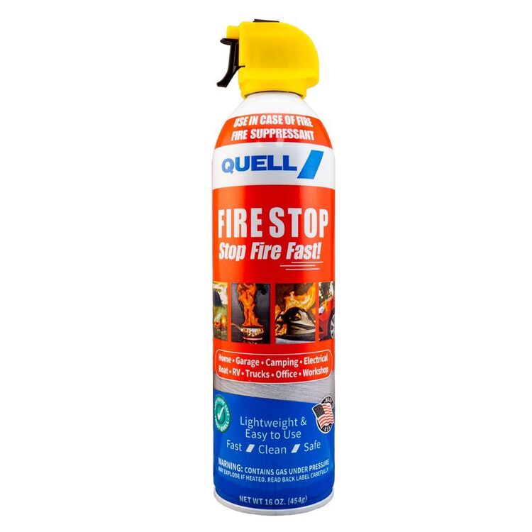Quell Fire Stop Fire Suppressant Multicoloured