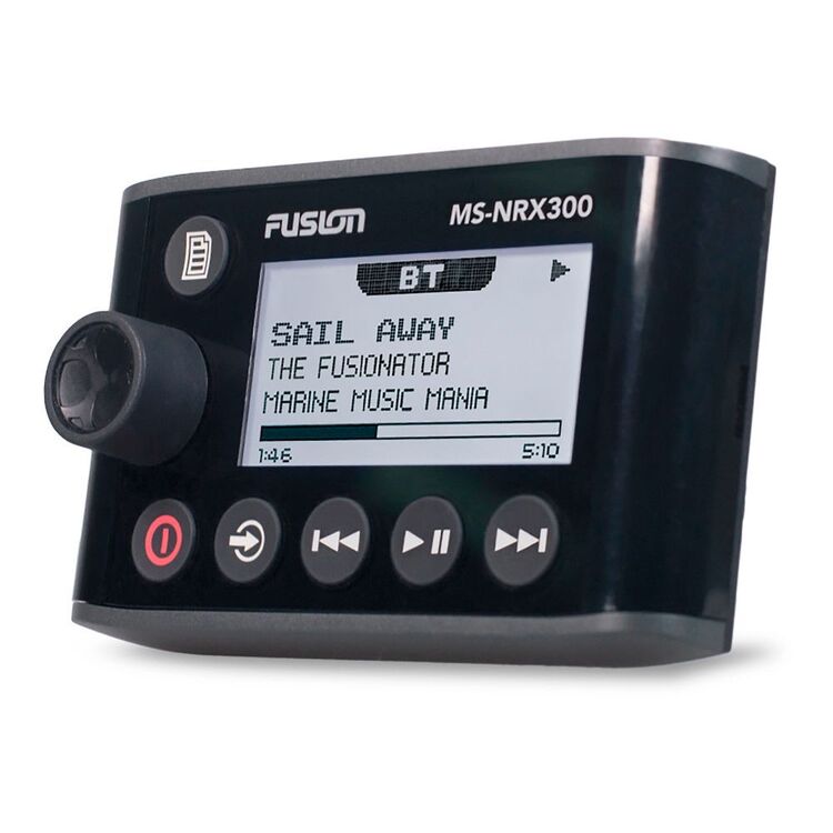 Fusion MS-NRX300 IPX7 Wired Remote Black