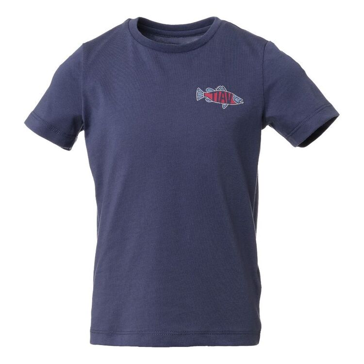 Trip In A Van Kids Printed Tee Vintage Indigo