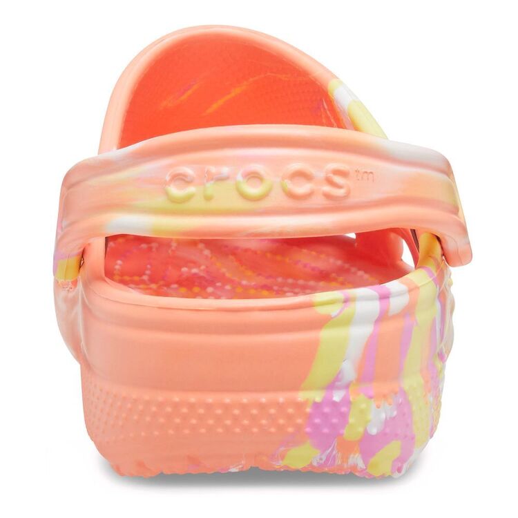 Crocs Adults' Classic Clogs Papaya / Multicoloured M6 / W8