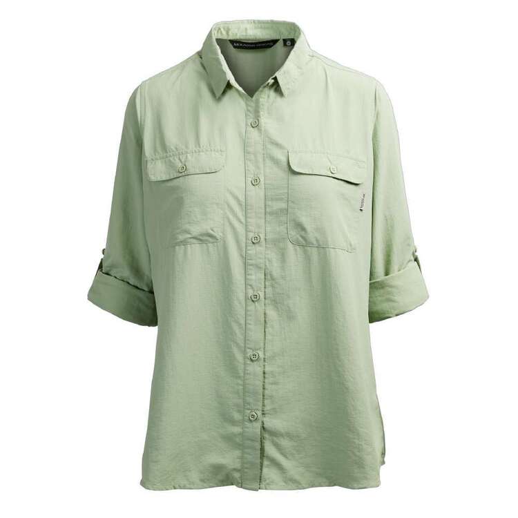 Mountain Designs Women's Wilpena II Long Sleeve Shirt Laurel Green