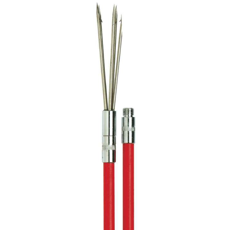 Mirage Fibreglass 2 Piece Hand Spear Red