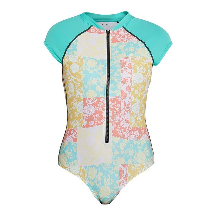 O'Neill Women's Laney Short Sleeve Surfsuit Aqua