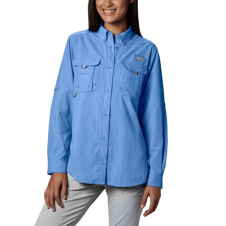 Columbia Women's Bahama PFG Shirt 450 White Cap