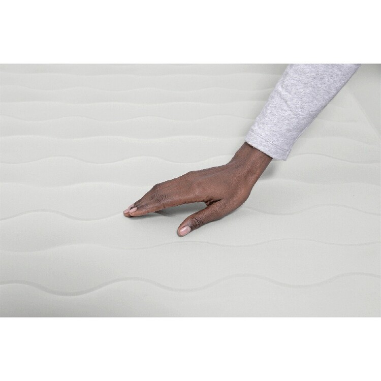 Bestway Alwayzair Fortech Double High Queen Airbed with Pump Cream Brown