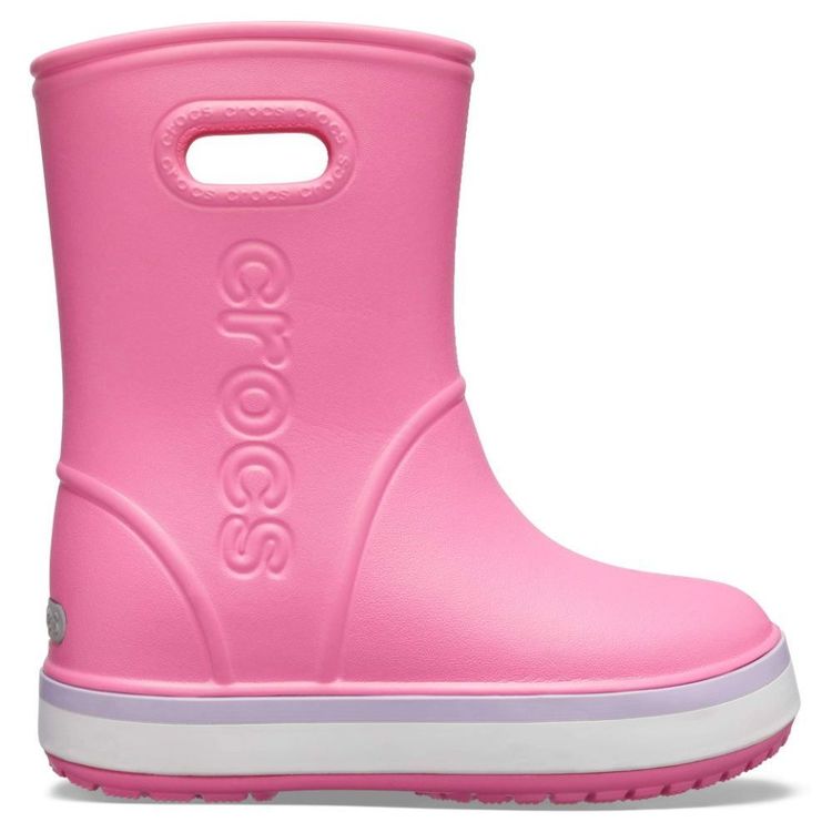 Crocs Kids' Crocband Gumboots Pink