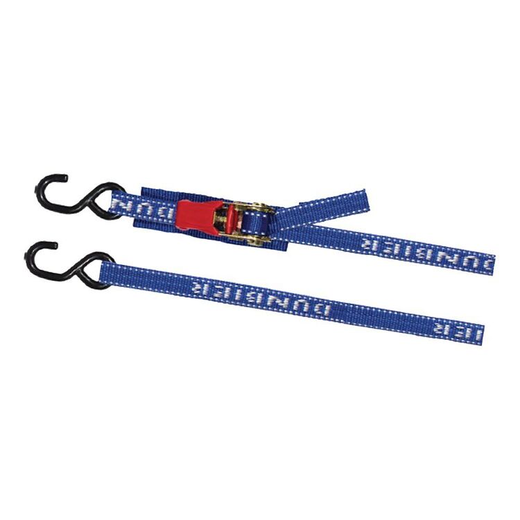 Ratchet Tie-Dowm HD 25mm x 1.5M S Hooks Both Ends Multicoloured 25 mm x 1.5 m