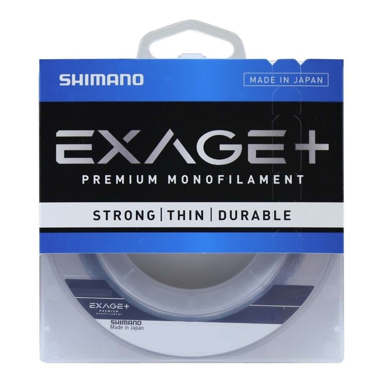 Shimano Exage+ Mono Line 300 Metres Clear