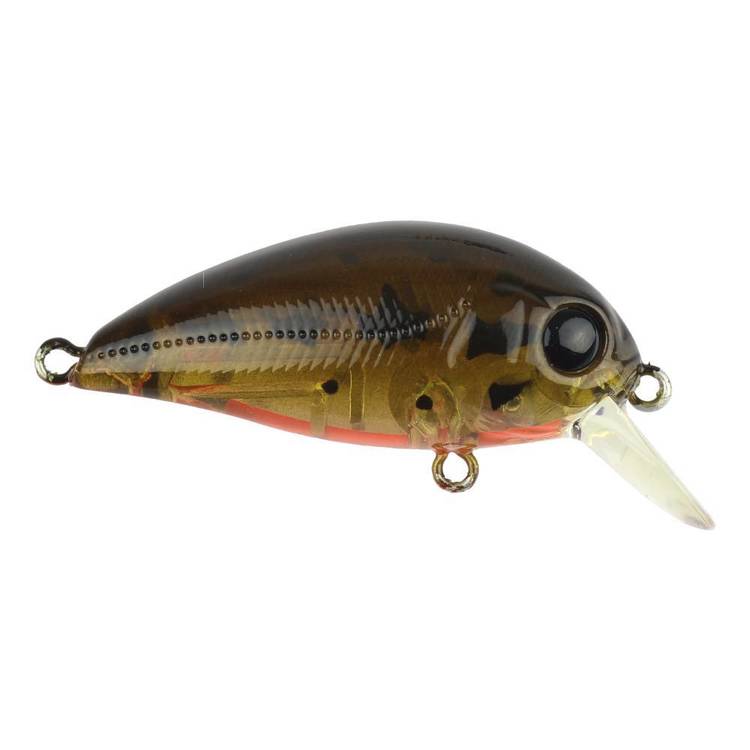Atomic Hardz Crank 38 Mid Dive Lure Ghost Brown Shad 38 mm
