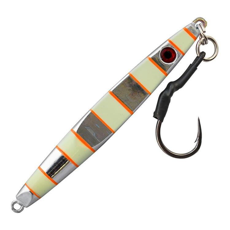 Black Magic 60g Knife Metal Jig Silver, Lumo & Orange 60 g
