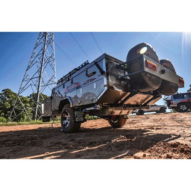Austrack Plenty X Double Folding Offroad Camper Trailer Grey