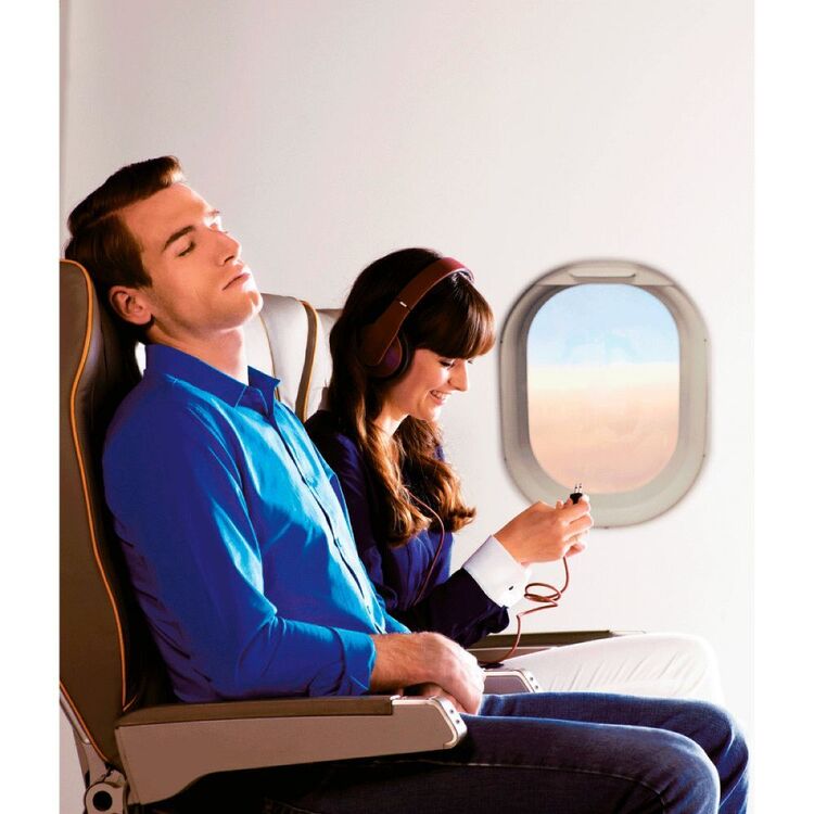 Go Travel Airline Headphone Adaptor Black