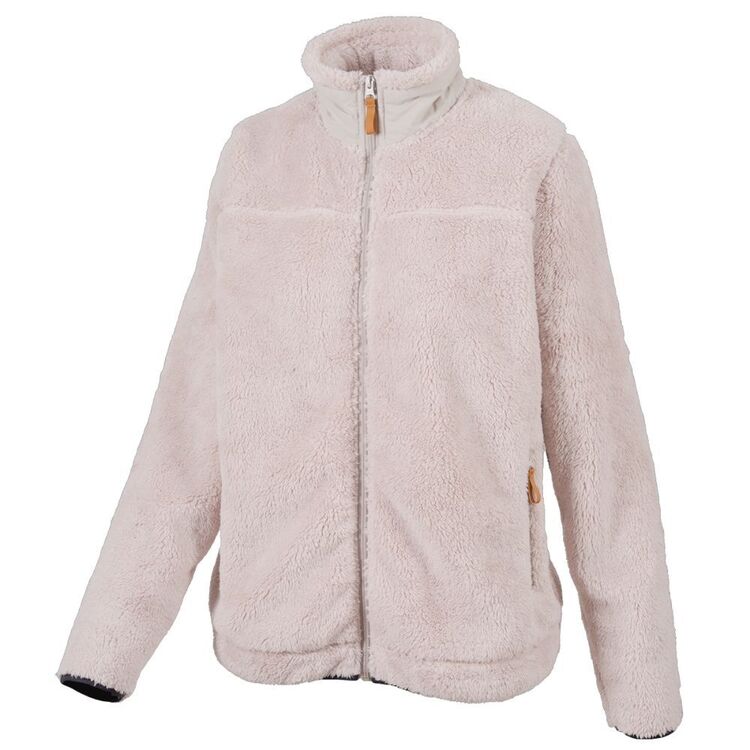 Gondwana Women's Eyre Full Zip Fleece Top Natural & Mustard