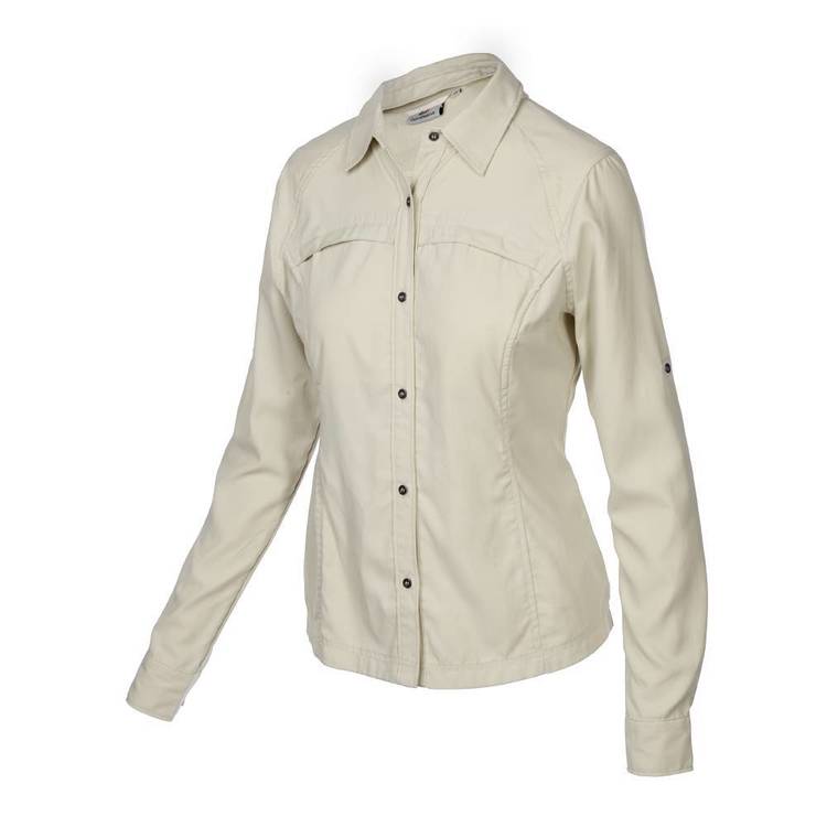 Gondwana Women's Killalea Long Sleeve Shirt Chalk