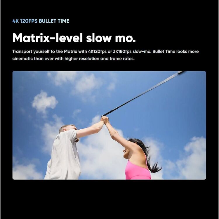 Insta360 ONE RS 1-Inch 360 Action Cam Black