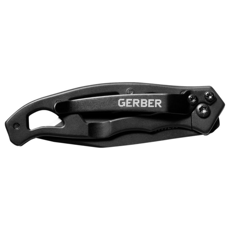 Gerber Paraframe Mini Tanto Folding Knife Black