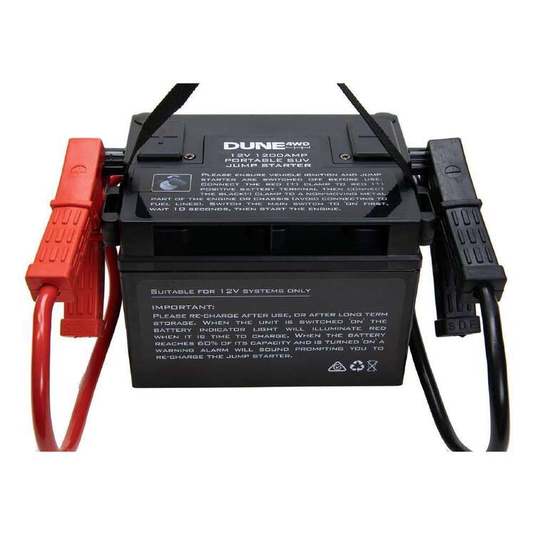Dune 4WD SUV Jump Starter Black