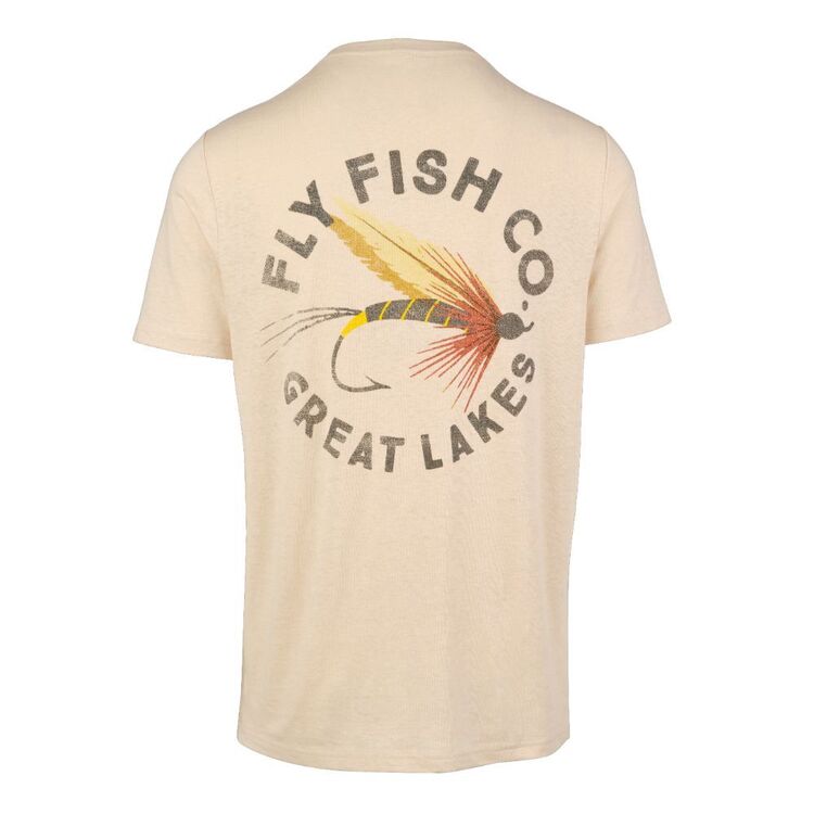 Gondwana Men's Flyfish Tee Vanilla
