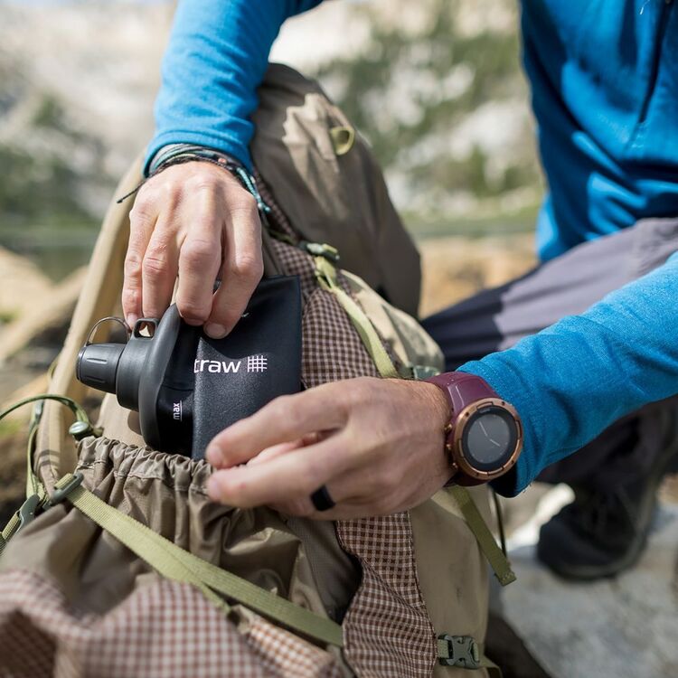 LifeStraw Peak Squeeze Bottle 1L Dark Grey 1 L