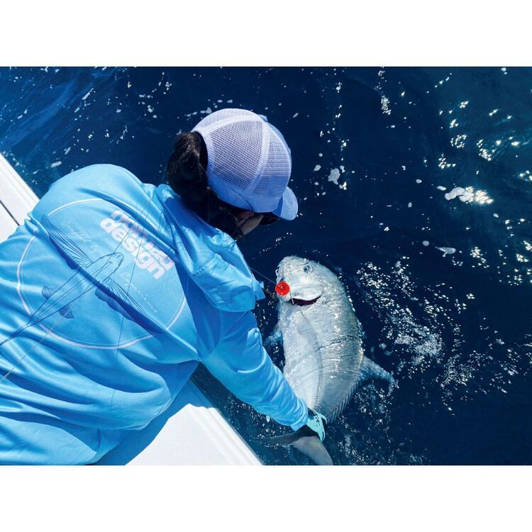 Nomad Women's Hooded Technical Fishing Shirt Teal