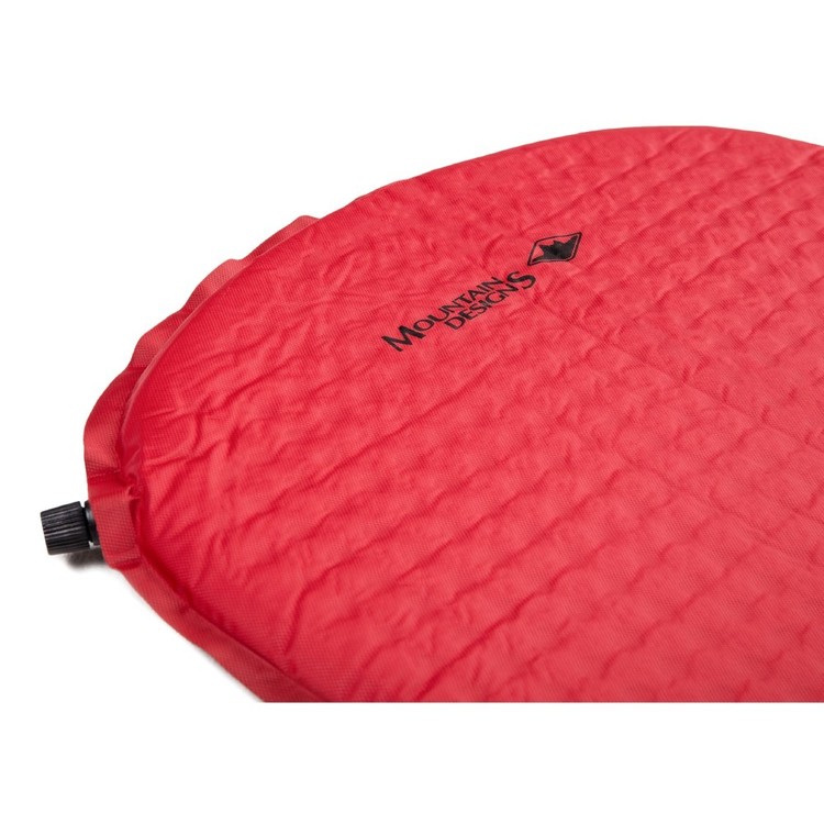 Mountain Designs Pro 2.5 Mat Short Red Pompeian Red