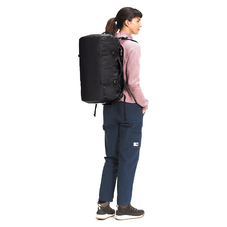 The North Face Large Black & White Base Camp Duffle Bag Black & White Large