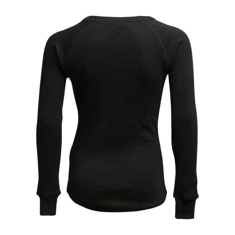 Mountain Designs Kids' Polypro Long Sleeve Top Black