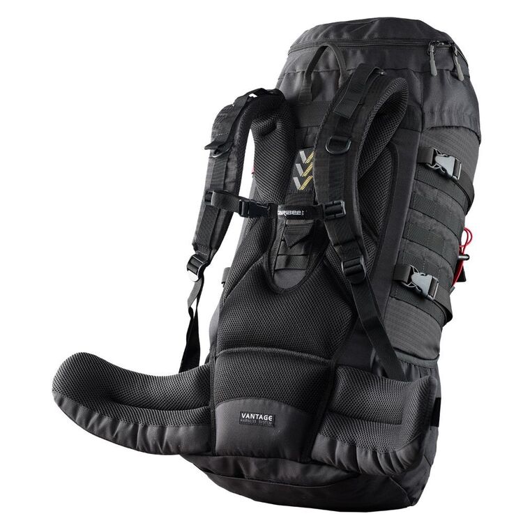 Caribee 65L Pulse Rucksack Black 65 L