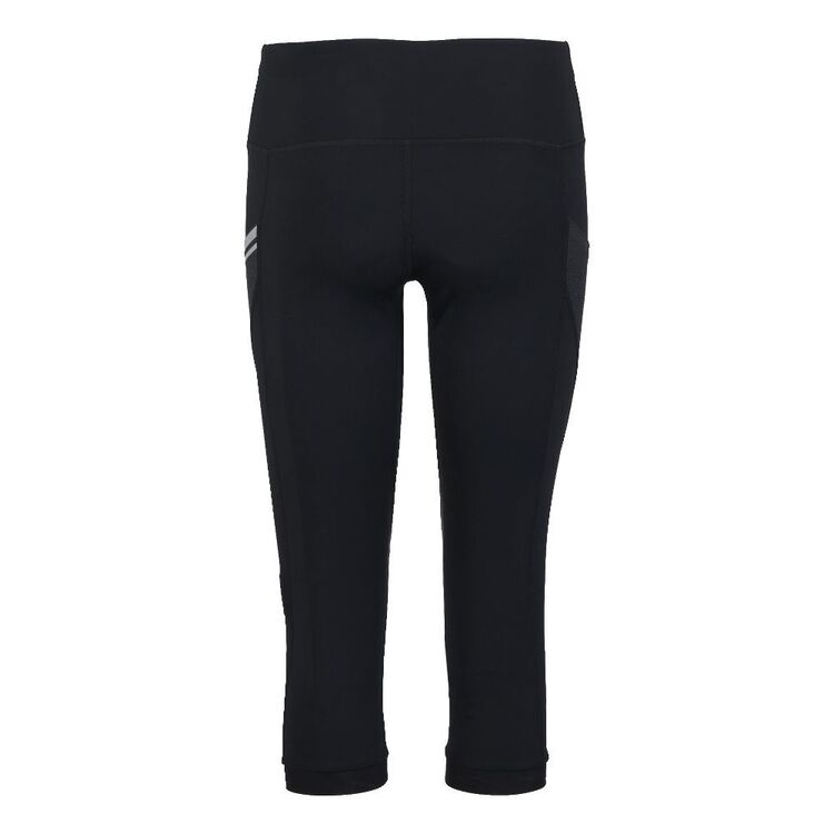 Cederberg Women's Trail Running Capris Black & Reflective