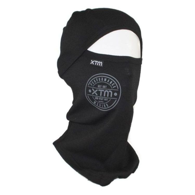 XTM Men's Merino Jacquard Balaclava Dark Grey