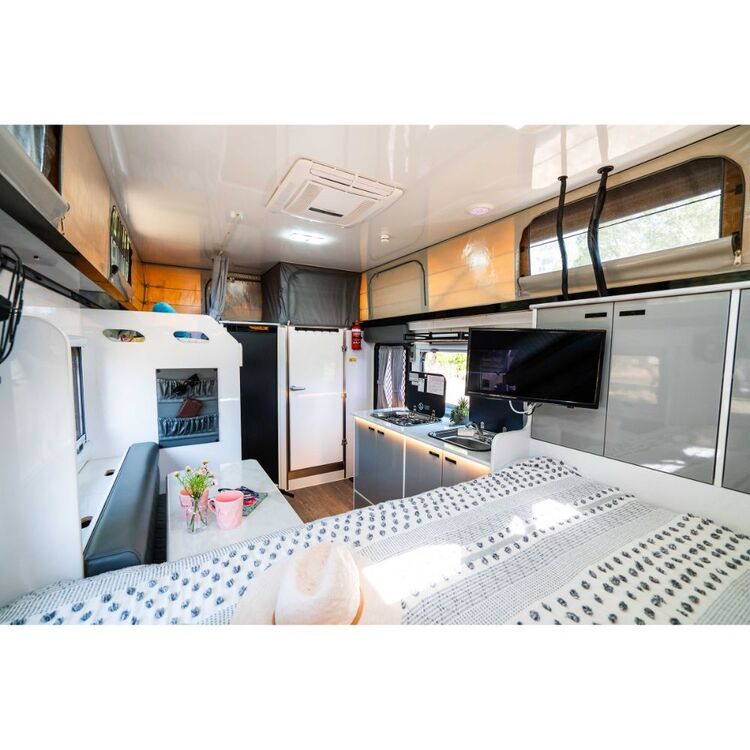 Austrack Talawana X16B Series 3 Hybrid Camper Grey