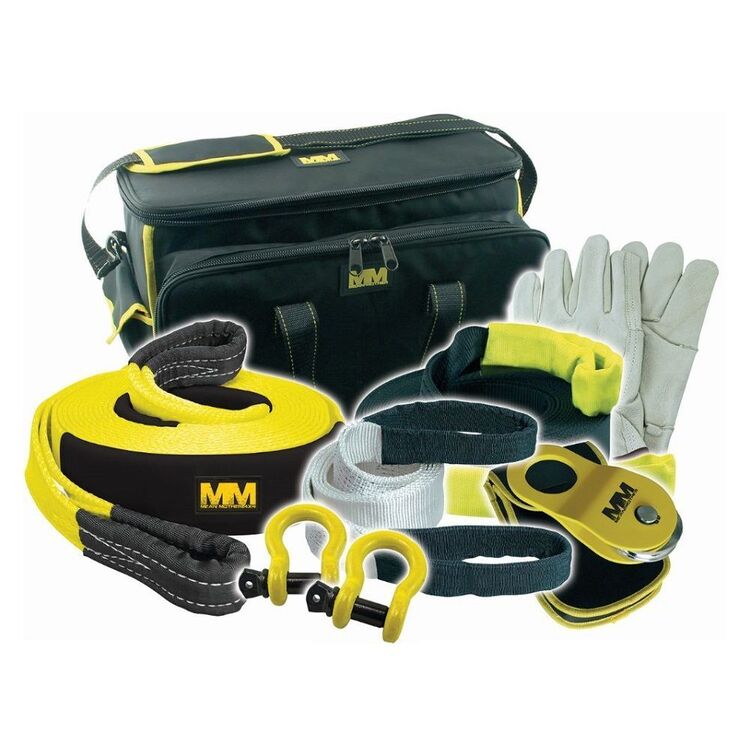 Mean Mother 8 Piece Recovery Kit 8000 kg Snatch Strap