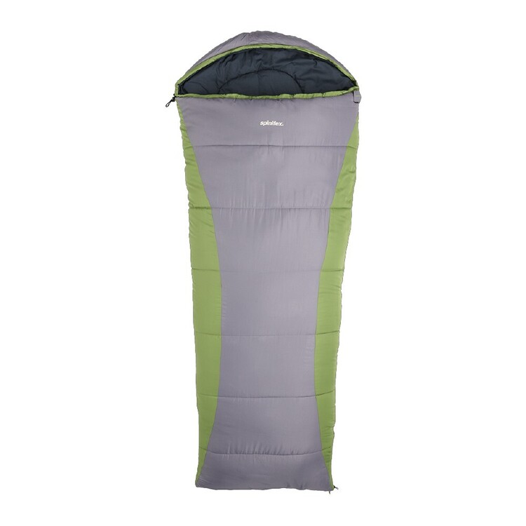 Spinifex Darling 0° Sleeping Bag Grey/Green Green & Grey