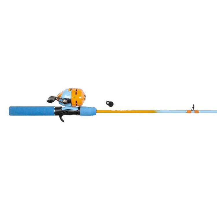 Jarvis Walker Tadpole Spincast 4' 2pc 2-6lb Combo Orange & Blue