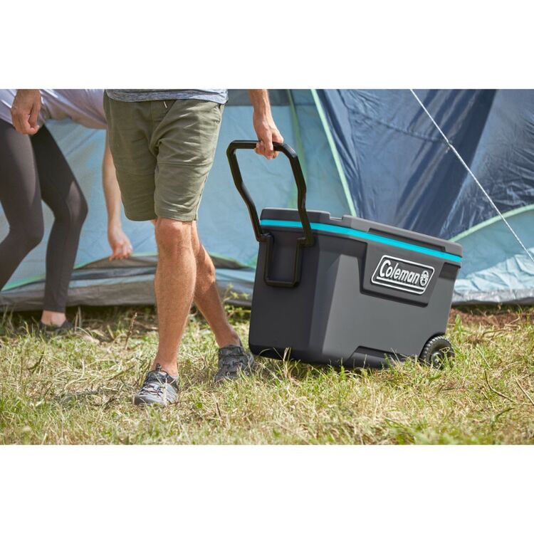 Coleman Extreme Wheeled 58L Chest Cooler (61QT) Grey 58 L