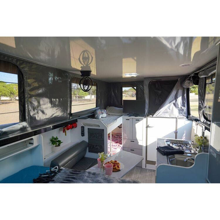 Austrack Talawana X16BLS Series 3 Hybrid Camper Grey