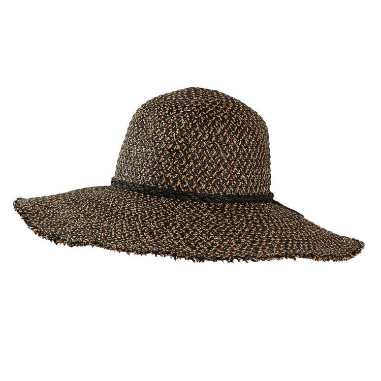 Cape Women's Alyssa Hat Black & Natural One Size Fits Most