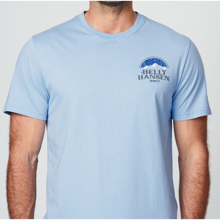 Helly Hansen Men's Peak Tee Bright Blue