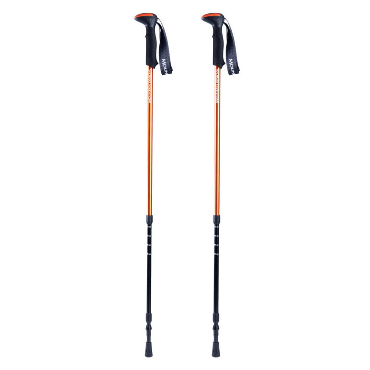 Mountain Designs Tread Plus Trekking Poles Red