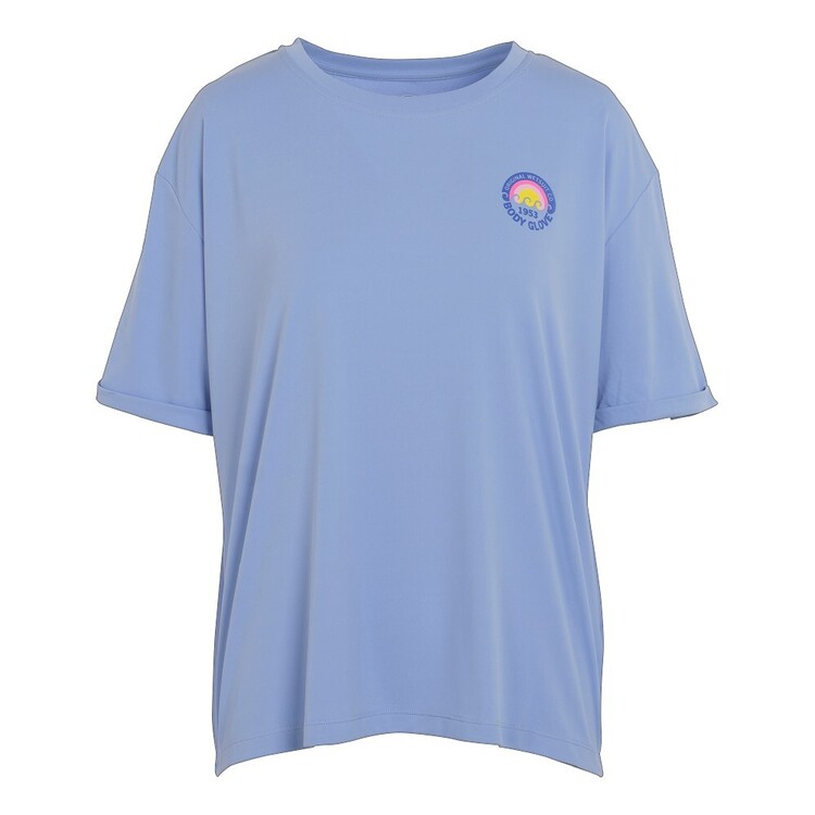 Body Glove Women's Surf Short Sleeve Tee Sky