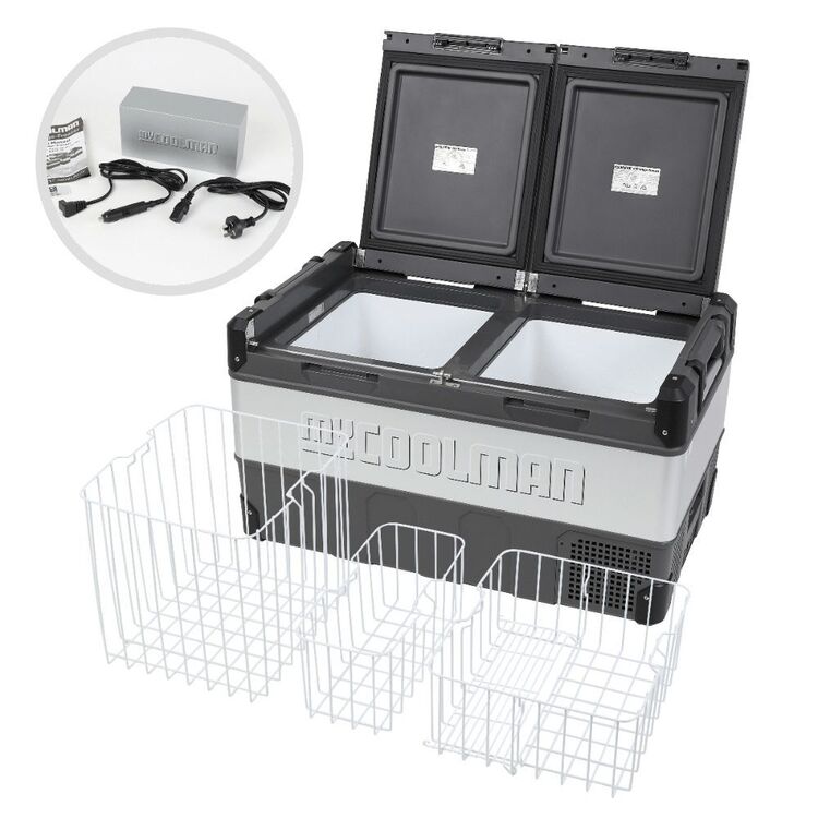 myCOOLMAN 96L Dual Zone Fridge/Freezer