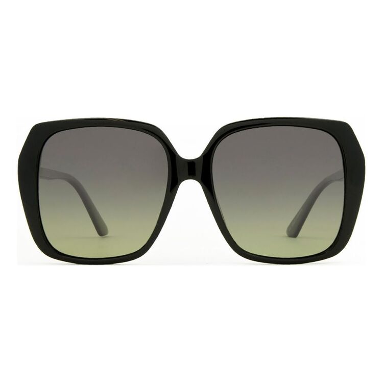 Carve Ebony Sunglasses Gloss Black & Yellow One Size Fits Most