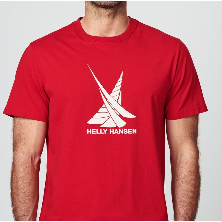 Helly Hansen Men's Twin Sail Tee Red