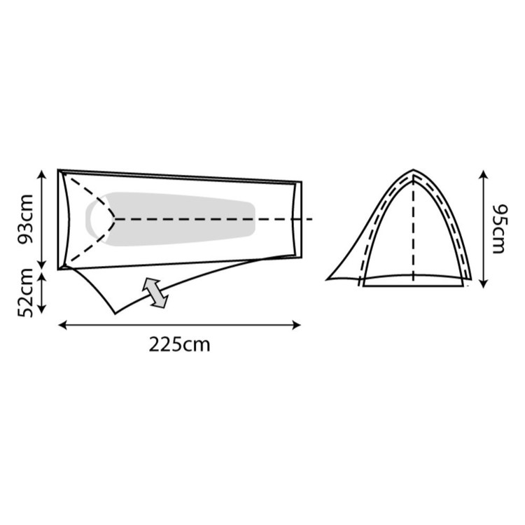 Mountain Designs Redline 1-Person Tent Red Dahlia