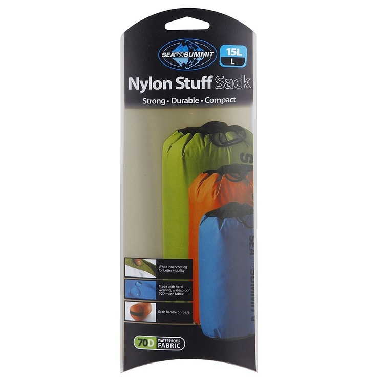 Sea To Summit Nylon Stuff Sack Large Green Green