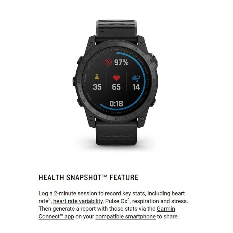 Garmin Tactix 7 Standard Edition GPS Smartwatch Black