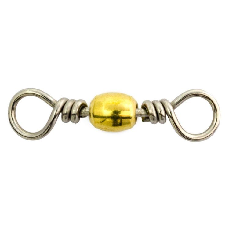 Mustad Brass Barrel Swivel Bulk Pack