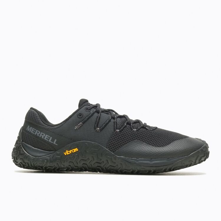 Merrell Men's Trail Glove 7 Low Trail Shoes Black & Black